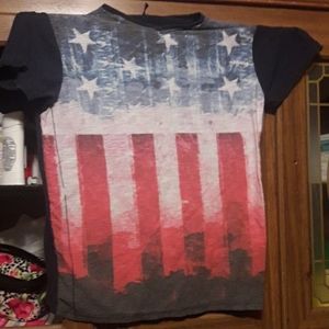 American flag shirt